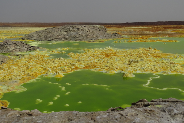 Danakil Desert Erta Ale and Dallol