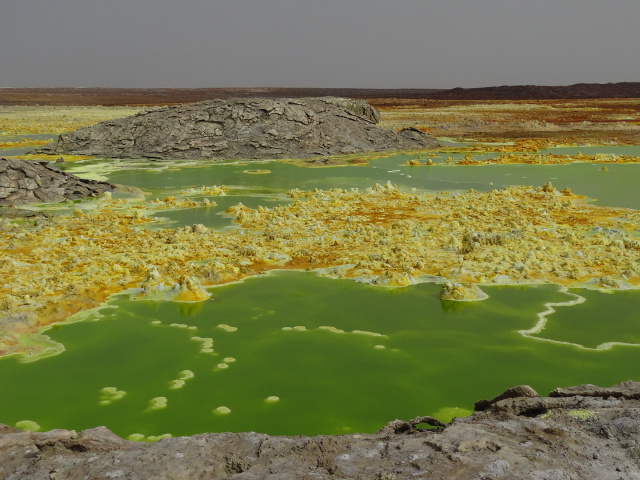 Désert du Danakil Erta Ale et Dallol